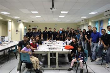 Happy faces after a successful DRF workshop Happy faces after a successful DRF workshop