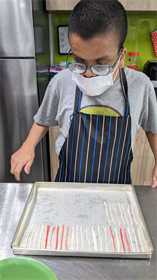 Nezan learning new skills at TCIL Nezan learning new skills at TCIL